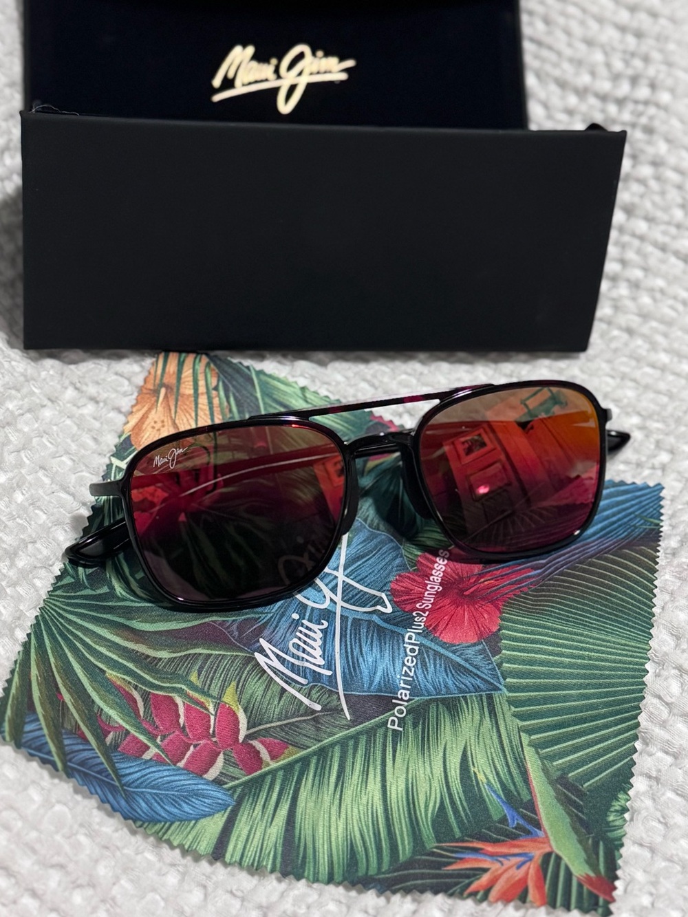 Maui Jim UNISEX Keokea Hawaii Lava Sunglasses